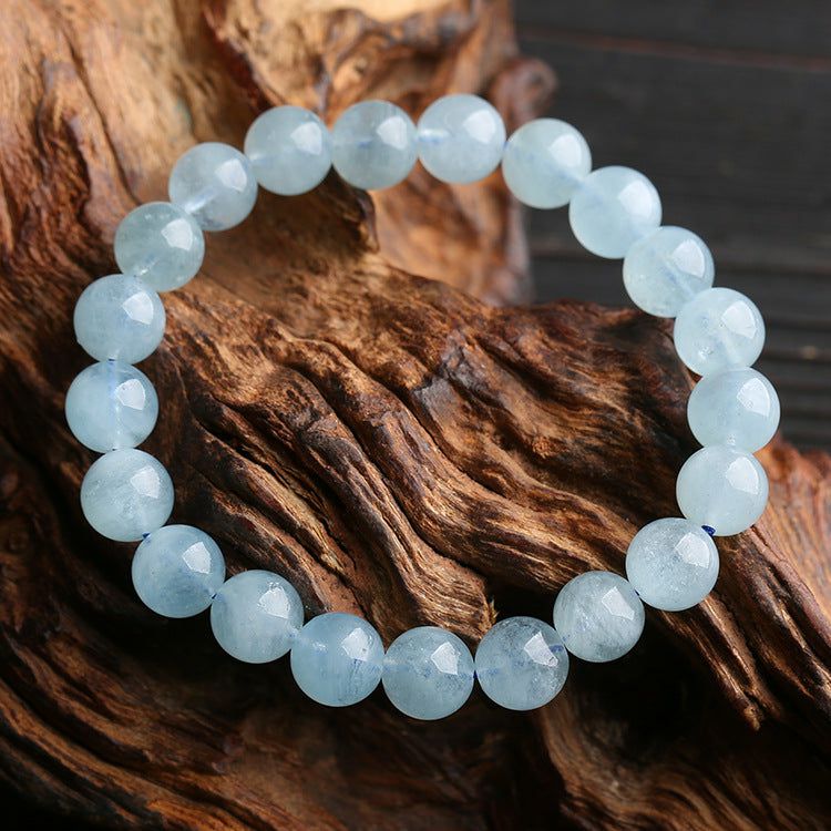 Bracelets & Knots |   Blue Aquamarine Calming Bracelet – Grounding & Soothing – Attract Positivity Bracelets & Knots Bracelets & Knots